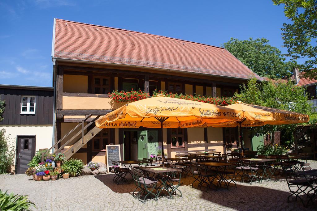 Up Hus Hotel Neuruppin Exterior foto